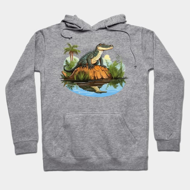 Caiman Hoodie by zooleisurelife